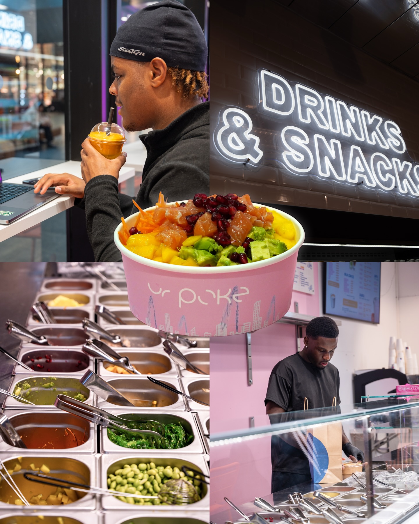 Ur Poke — ambiance boutique et bowl coloré